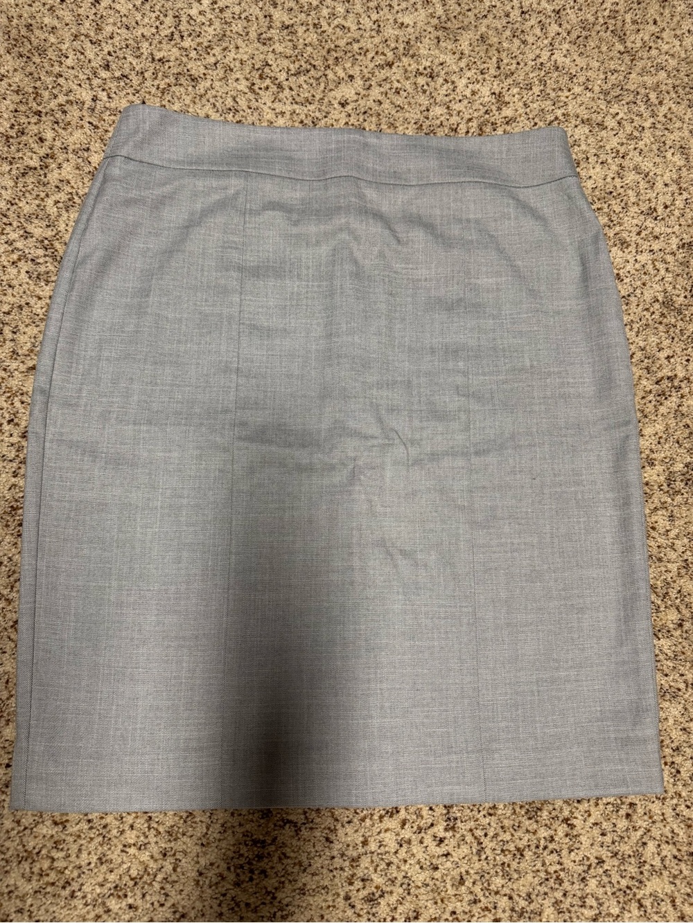 Ann Taylor Factory Light Gray Tailored Pencil Skirt (matching jacket listed)